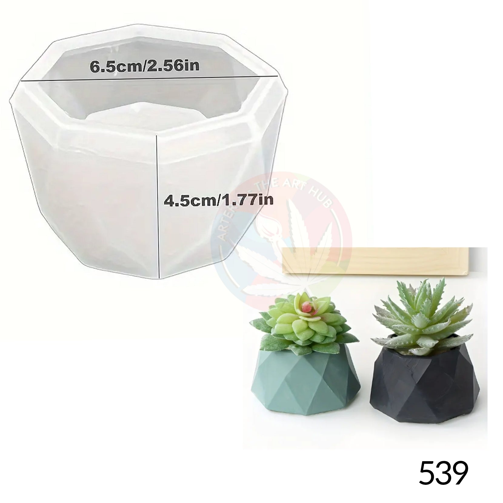 Tea light holder mould - Octagon