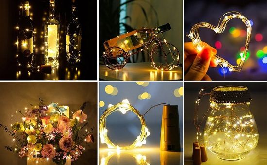 Cork light LED Yellow