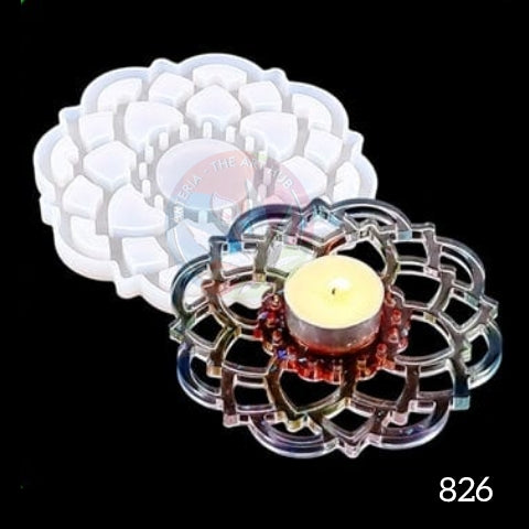 Floral Designer tea light Holder mould