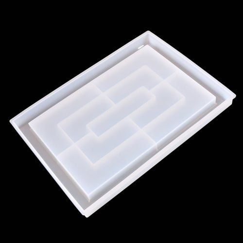 Rectangle Tray Mould With Boundary Trinklet Tray