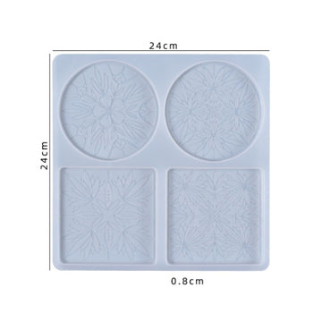 4 in 1 engraved coaster