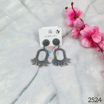 Oxidised Jhumka Silver - 5