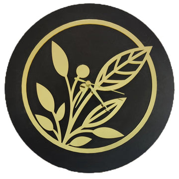 Golden Acrylic Ring-27 for Clock- With 12" MDF Clock Base