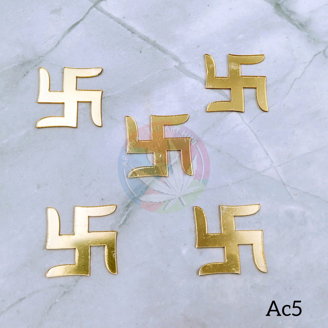 Acrylic Cutout - Swastik 1 inch