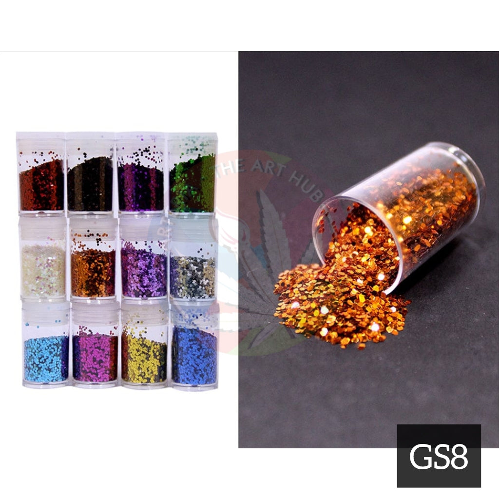 Chunky Glitter Set of 12