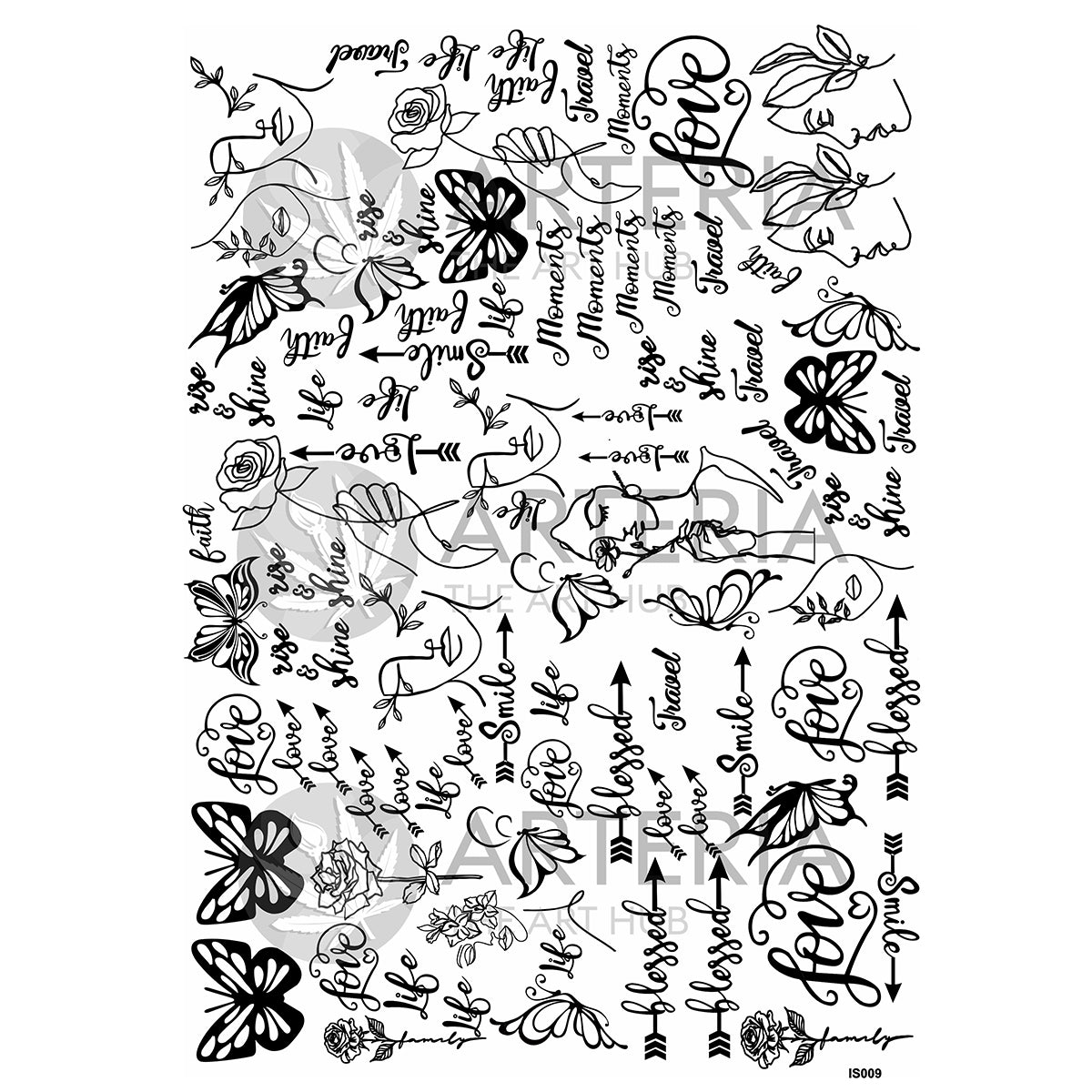 Insert Sheet- IS009- All Mix