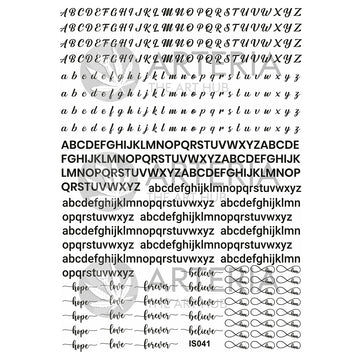 Insert Sheet- Alphabets and Bookmarks