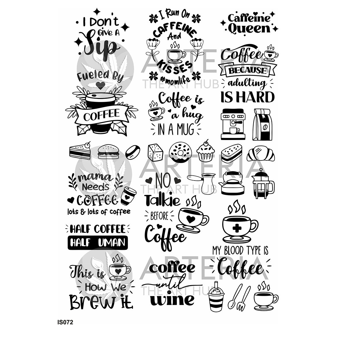 Insert Sheet- Coffee Love 3