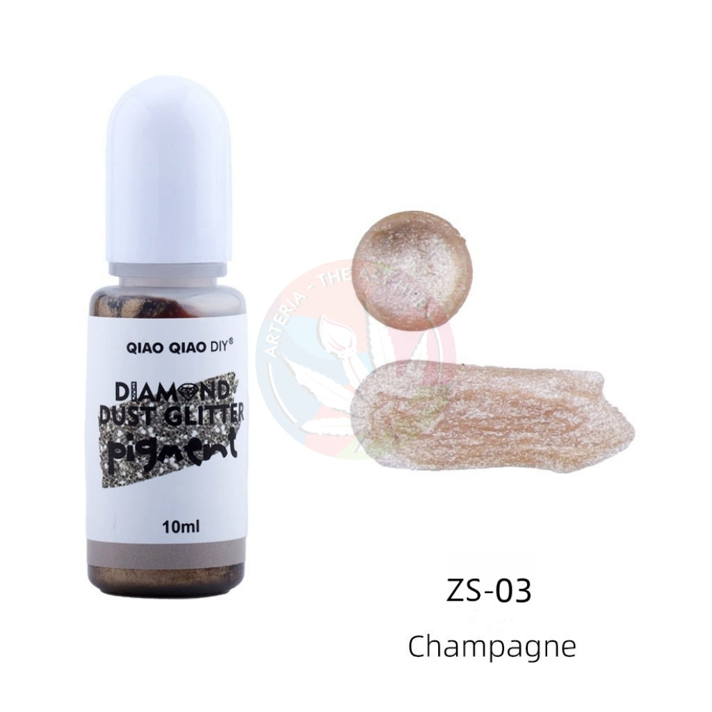 Diamond Dust Glitter Pigment - Champagne