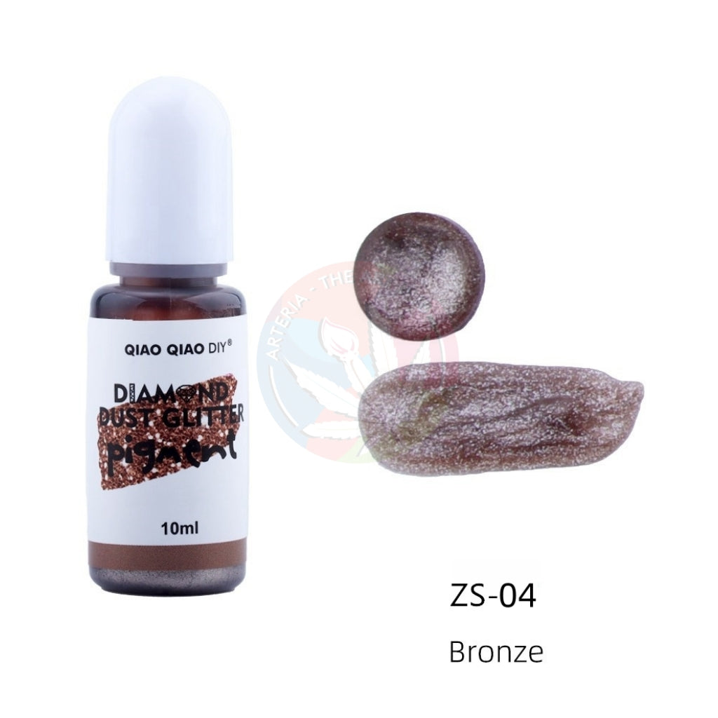 Diamond Dust Glitter Pigment - Bronze