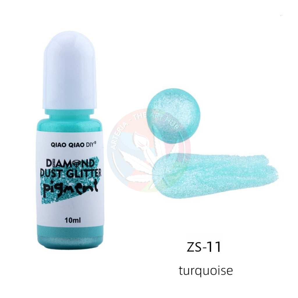 Diamond Dust Glitter Pigment - Turquoise