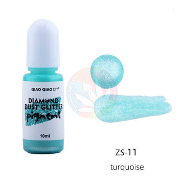 Diamond Dust Glitter Pigment - Turquoise