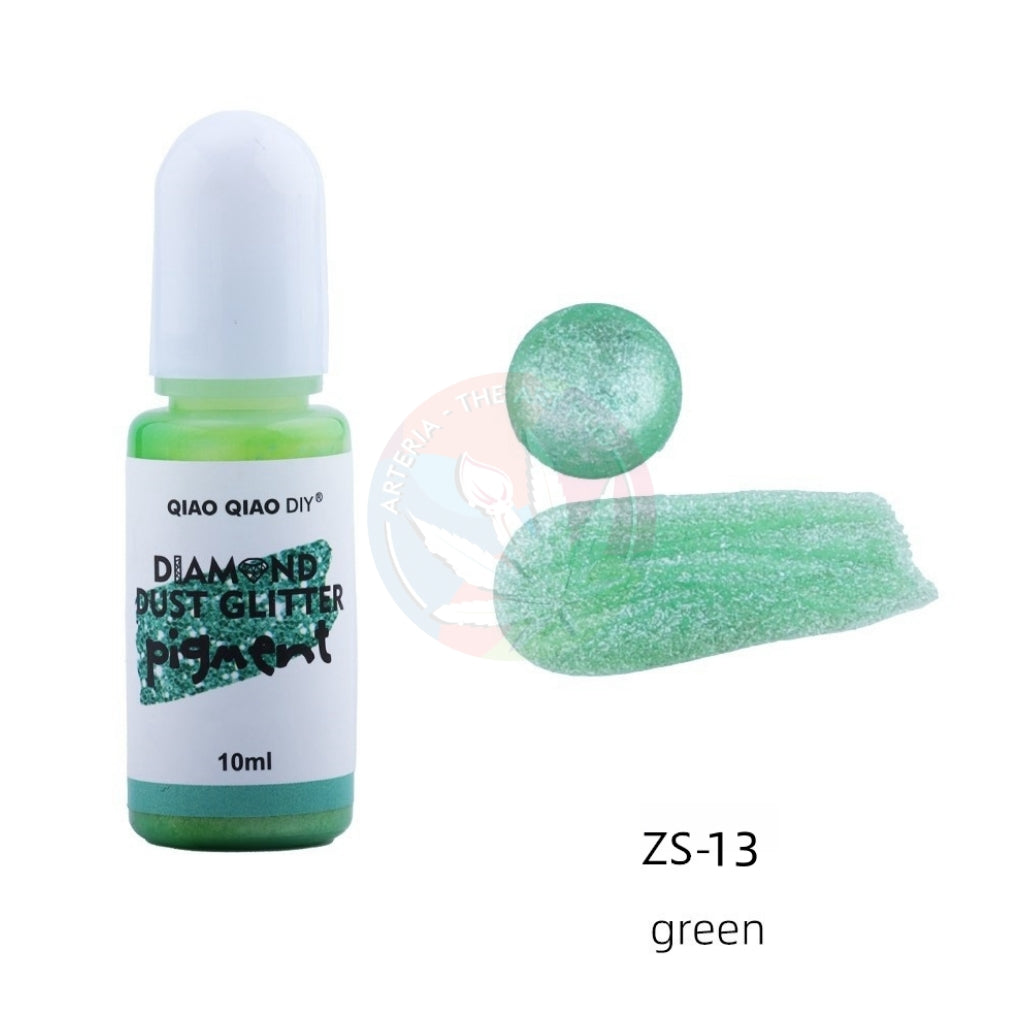 Diamond Dust Glitter Pigment - Green