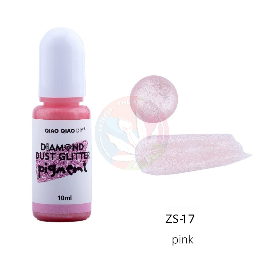 Diamond Dust Glitter Pigment -Pink