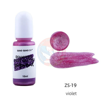 Diamond Dust Glitter Pigment -Violet