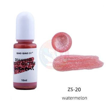 Diamond Dust Glitter Pigment -Watermelon