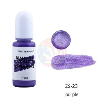 Diamond Dust Glitter Pigment - Purple
