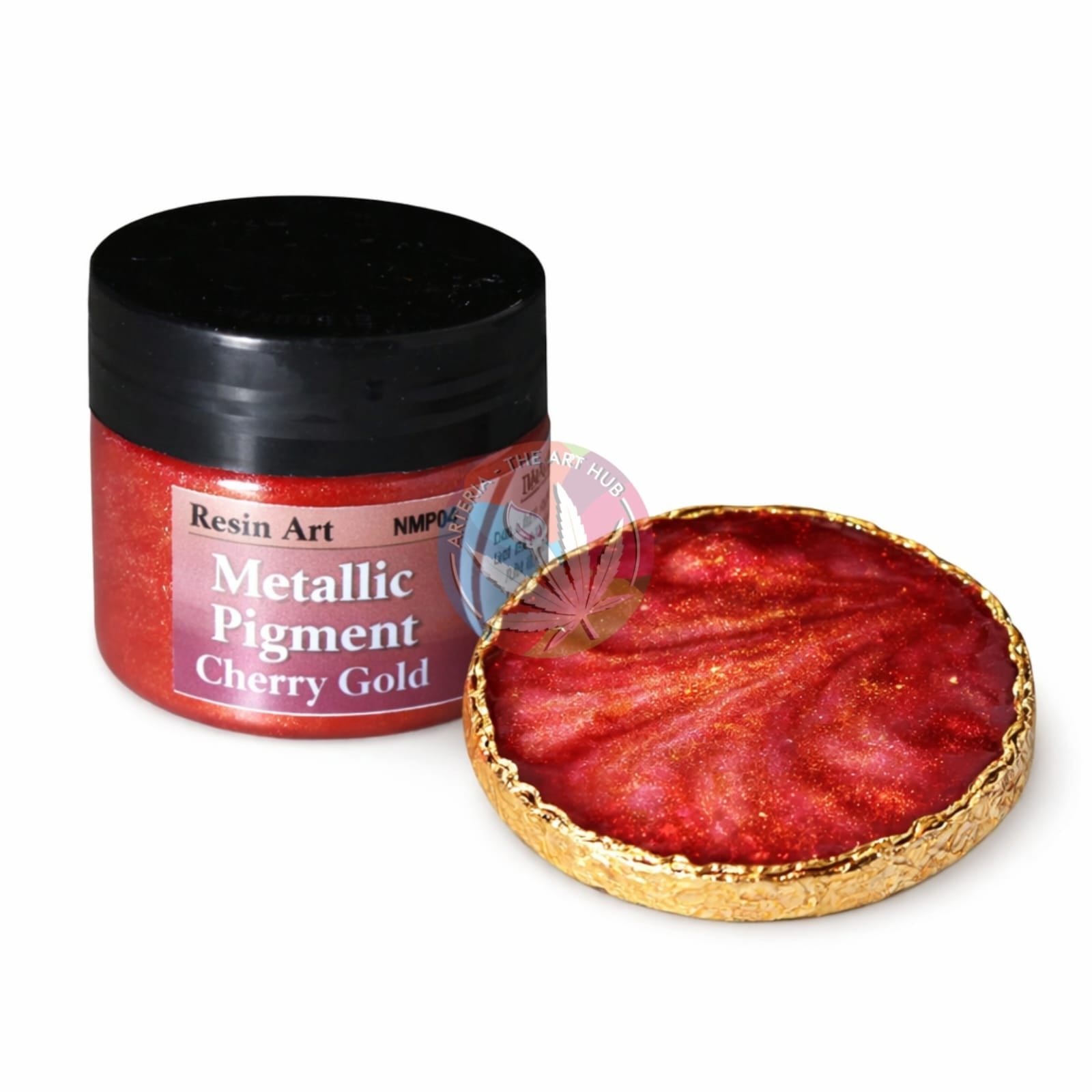 Cherry Gold Metallic Pigment Paste