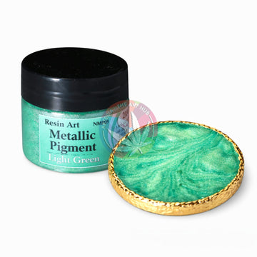 Light Green Metallic Pigment Paste