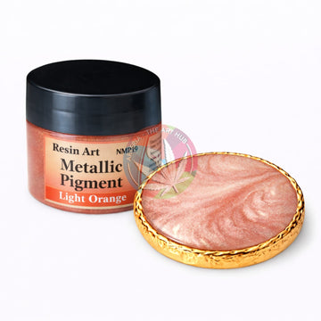 Light Orange Metallic Pigment Paste