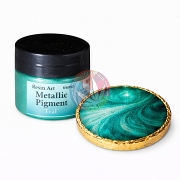 Teal Metallic Pigment Paste