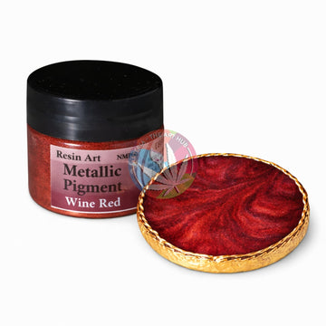 Wine Red Metallic Pigment Paste