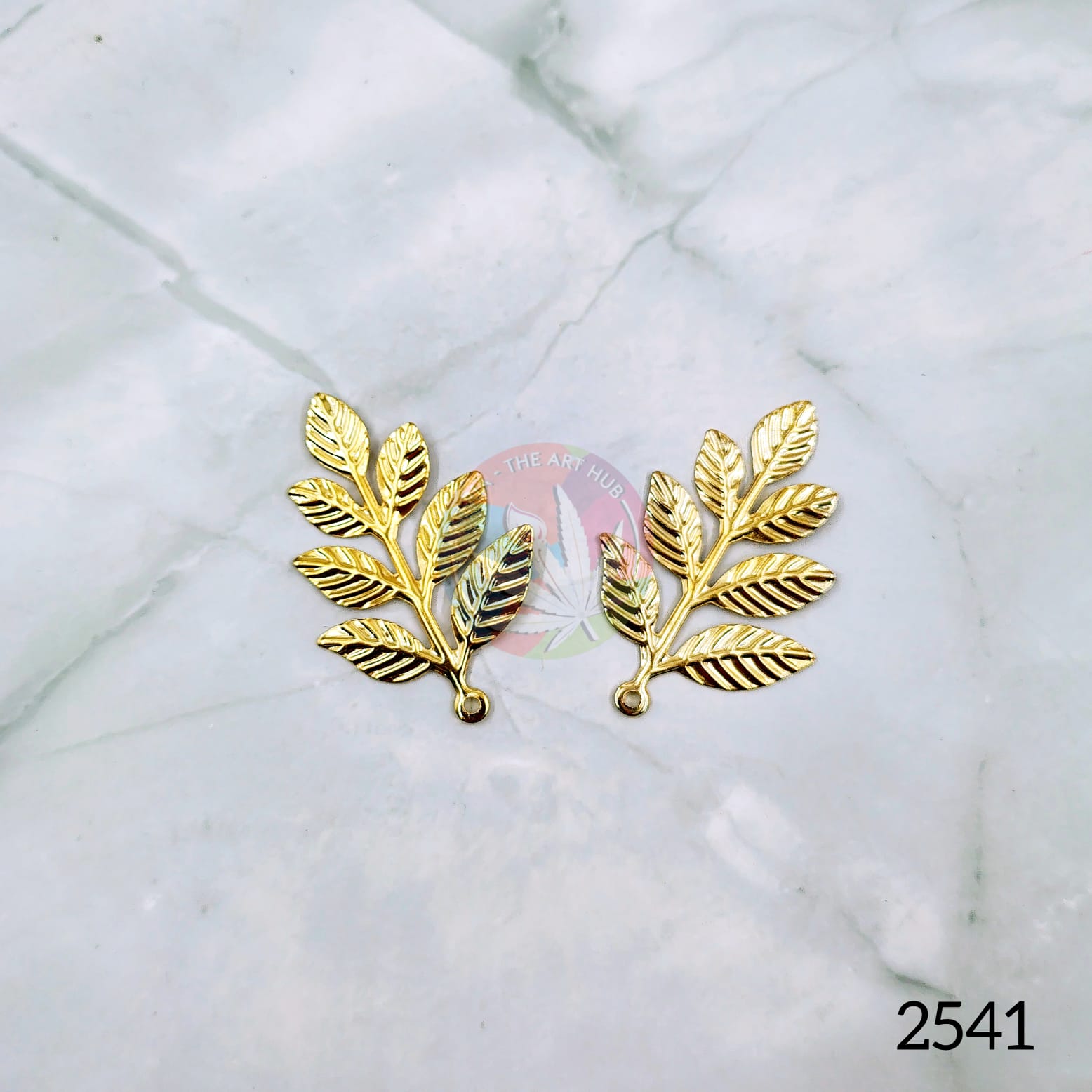 Leaf charm 2 [ 1 pair]