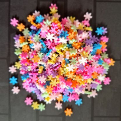 Picture of Polymer Shaker Fillers-  SnowFlakes