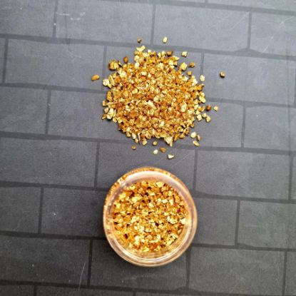 Picture of Glass Granules Small- Gold