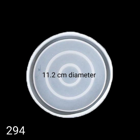 Picture of ROUND COASTER MOULD WITH BOUNDARY- BIG TRINKLET COASTER