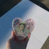 Picture of Heart Coaster Mould with Boundary Trinklet Coaster.