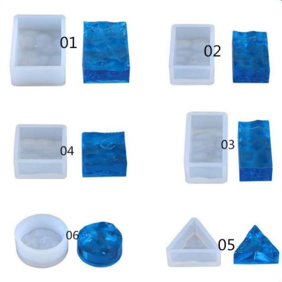 Picture of  Uneven Surface pendant mould set