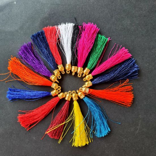 Picture of Multi colour Thread Tassels