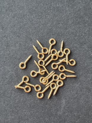 Picture of Eye Screws- Golden - Small