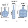 Picture of Round Shot Glass Tray Mould 