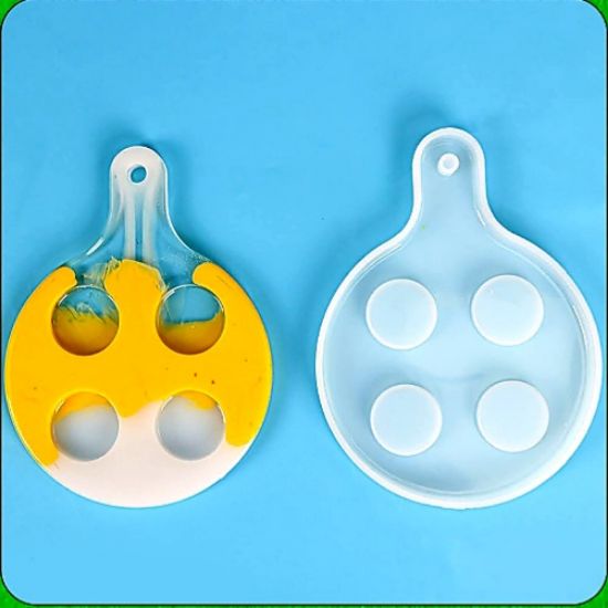 Picture of Round Shot Glass Tray Mould 