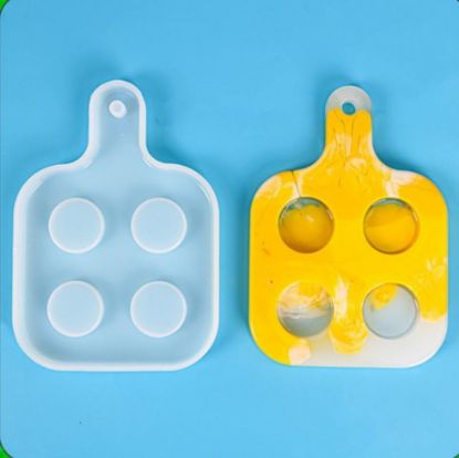 Picture of SQUARE SHOT GLASS TRAY MOULD