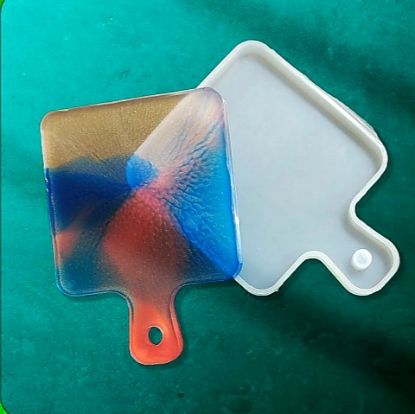 Picture of SMALL SQUARE CHOPPING BOARD COASTER MOULD