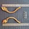 Picture of Brass Tray Handle 6 - leaf