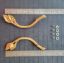 Picture of Brass Tray Handle 6 - leaf