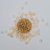 Picture of 6 mm Jump rings golden