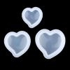 Picture of 2 in 1 Curved Heart Matte Tea Light small