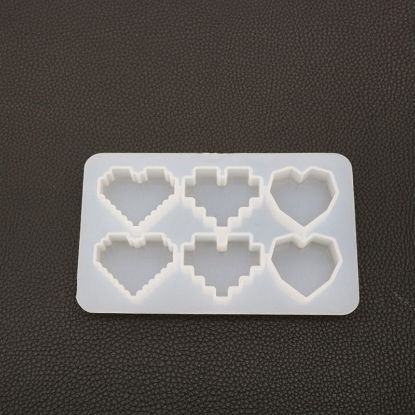 Picture of 6 in 1 hearts Mould.