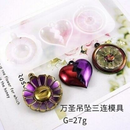 Picture of 3 in 1 Pendant & Keychain Mould