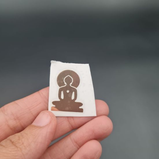 Picture of Metal sticker- Mahavir Swami Full