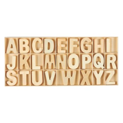 Picture of Wooden Alphabets Medium