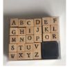 Picture of Wooden Stamp Capital Letters