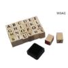 Picture of Wooden Stamp Capital Letters