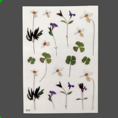 Picture of Floral Stickers  - B