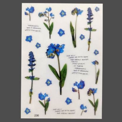 Picture of Floral Stickers  - C